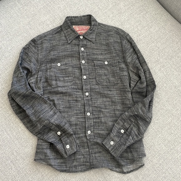 Brooklyn Cloth Gray button down. Sold Out online! - Picture 10 of 12